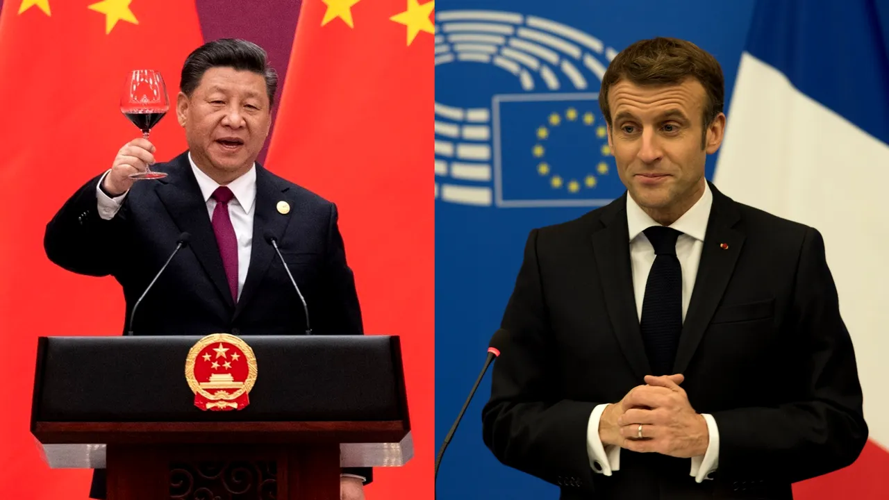 Emmanuel Macron şi Xi Jinping cer armistiţiu în Ucraina şi vor intensificarea relaţiilor UE-China