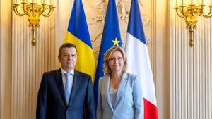 Sorin Grindeanu, întâlnire cu președinta Adunării Naționale a Franței. Care a fost agenda discuțiilor