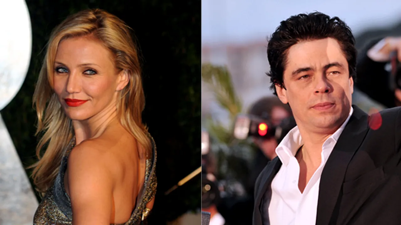 Cameron Diaz şi Benicio Del Toro, într-o comedie romantică