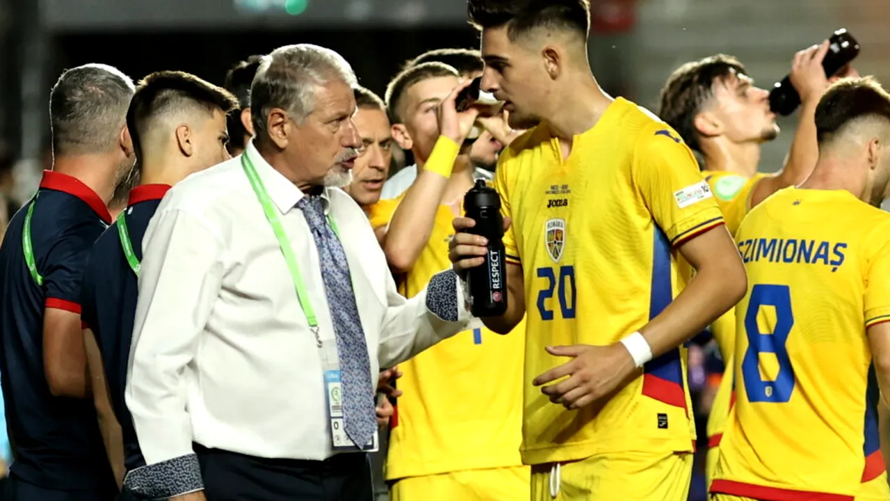 „Primul gol primit, penibil”. Antrenorul României U19 recunoaște că debutul meciului cu Olanda a fost greșit gestionat