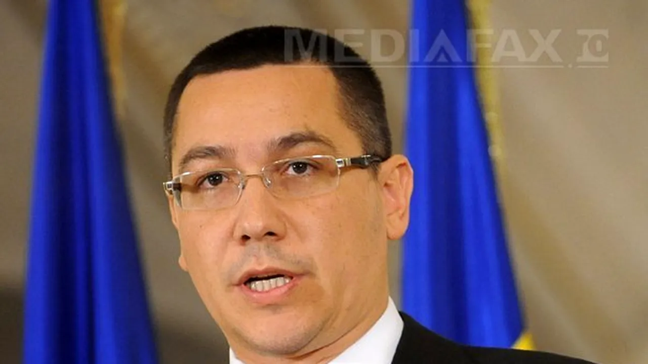 Ponta despre scandalul de plagiat: Şi ultimul copil îşi dă seama cine îmi spunea 