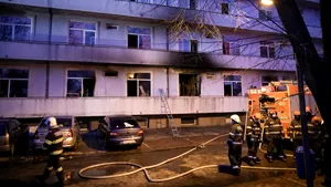 Incendiul de la Matei Balş. Se fac audieri şi verificări
