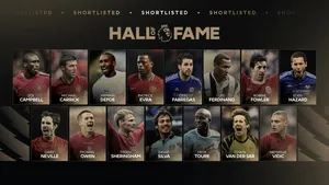15 foști mari fotbaliști din Premier League, nominalizați pentru includerea în Hall of Fame