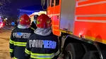 Incendiu la acoperișul fostei clădiri BRD din Brașov