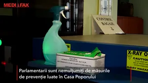 Aleşii se plâng că în Parlament nu se iau destule măsuri de precauţie, iar ei sunt zilnic expuşi