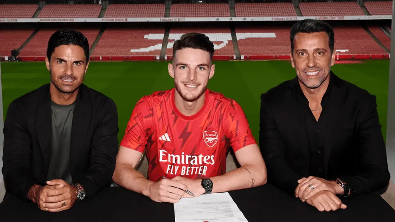 Cel mai scump jucător englez din istorie: Declan Rice a semnat cu Arsenal
