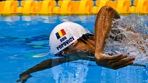David Popovici în faţa revanşei. Românul s-a calificat în finala probei de 100 m liber la Fukuoka