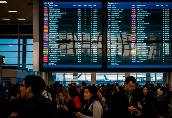 EXTERNE Haos în transportul aerian din cauza crizei din Orientul Mijlociu. Mii de zboruri din întreaga lume, anulate