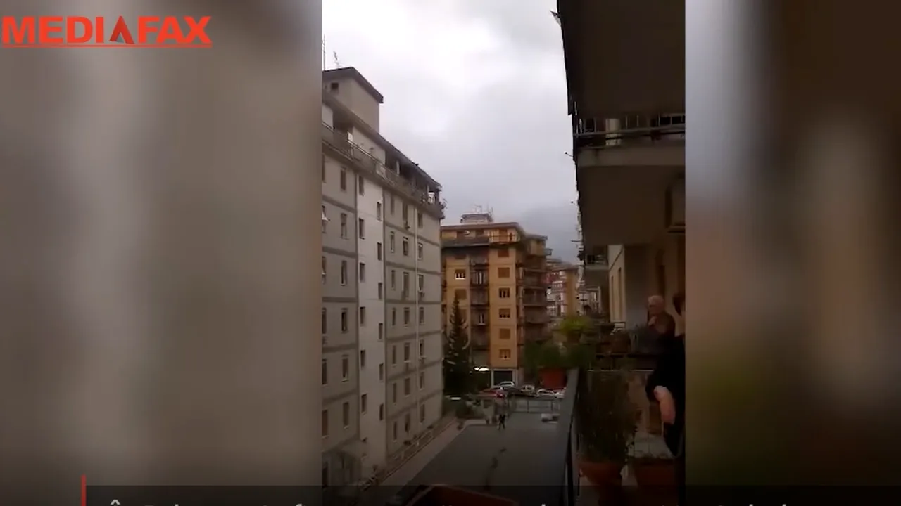 JURNAL DIN INFERN. ROMÂNCĂ ÎN PALERMO: S-a aşternut liniştea peste o ţară de oameni gălăgioşi şi mereu veseli.  Oamenii cântă „Alleluia”