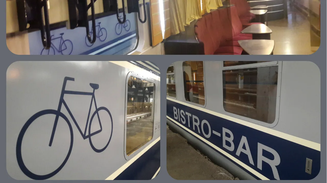 CFR Călători pune în circulaţie un vagon pentru transportul de biciclete şi schiuri