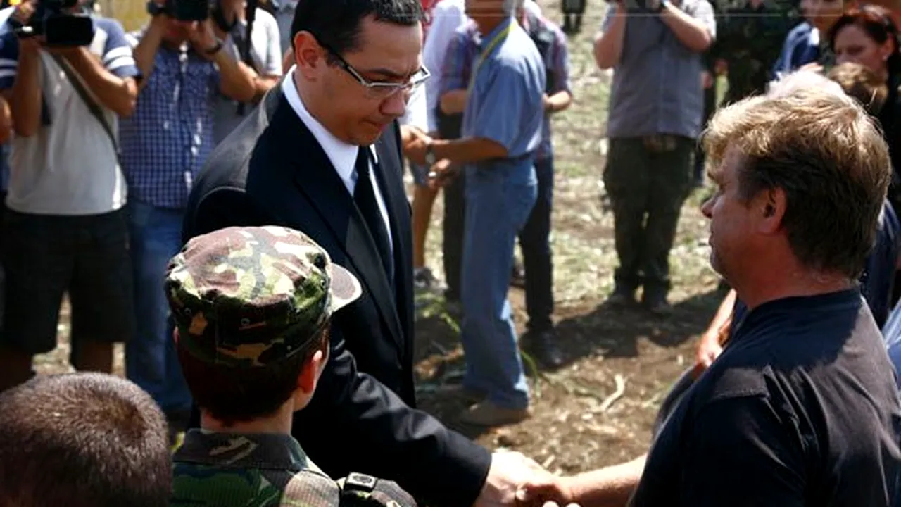 Ponta: Am ajuns să pierdem mai mulţi oameni acasă, unde e pace, decât în Afganistan