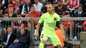 Andres Iniesta, noul căpitan al echipei FC Barcelona