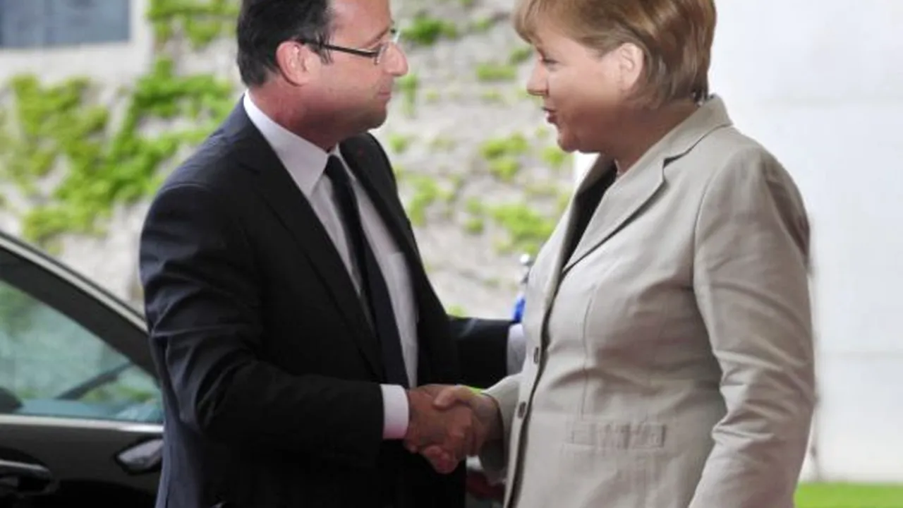 François Hollande despre Angela Merkel: Are o personalitate puternică, dar nu tulburată
