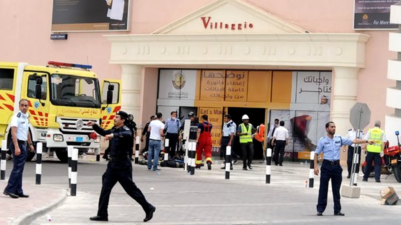 Incendiu într-un mall din Qatar: Cel puţin 19 morţi