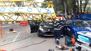 Poliţia Capitalei a deschis un dosar penal după accidentul cu macaraua din centrul Bucureştiului