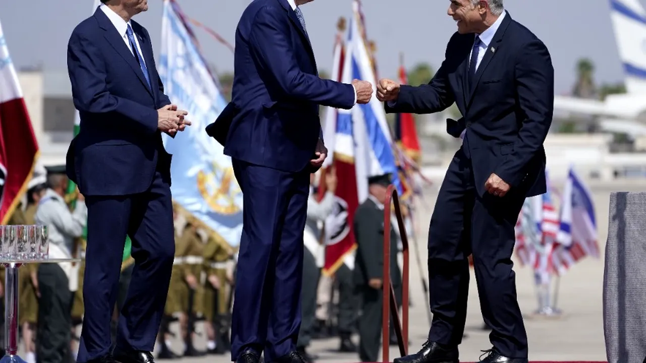 Joe Biden a ajuns în Israel, prima escală în cadrul turneului în Orientul Mijlociu