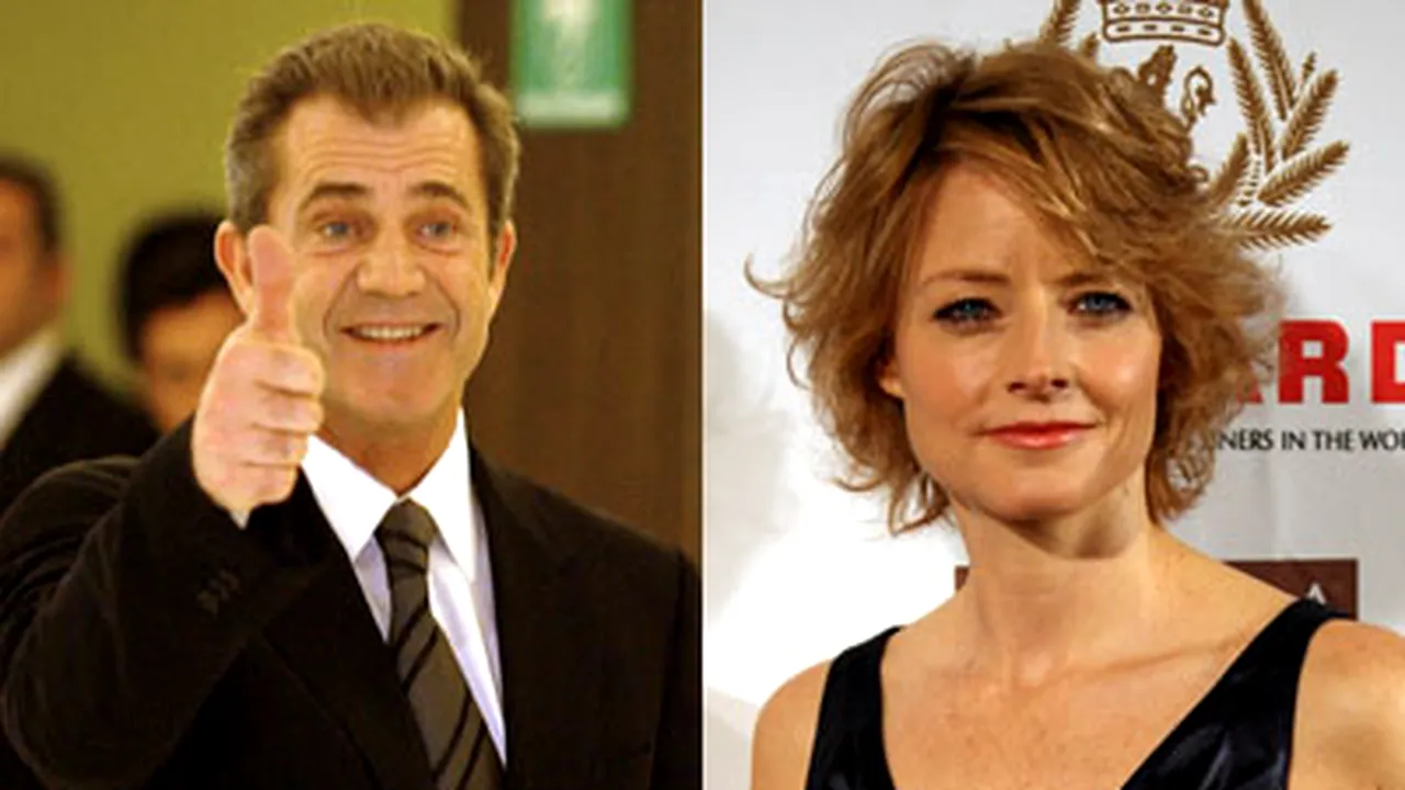 Mel Gibson, sub bagheta lui Jodie Foster, în filmul 