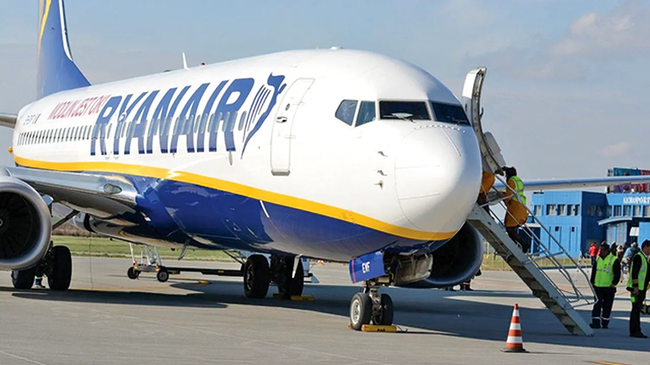 Ryanair plasează cea mai mare comandă de avioane Boeing din istoria sa