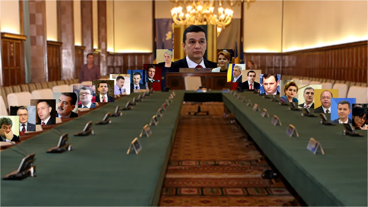 GALERIE FOTO Lista miniştrilor din Cabinetul Sorin Grindeanu / Noul guvern va avea patru noi ministere, printre care şi al românilor de pretutindeni