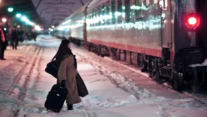 Vezi aici care sunt trenurile anulate din cauza zăpezii
