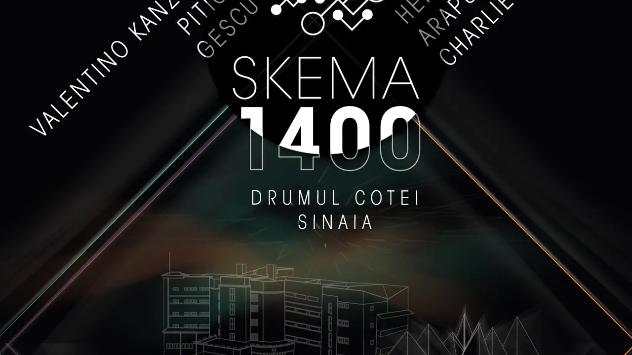 Skema1400 – 24 de ore de party, în 15 octombrie, la Cota 1400 din Sinaia