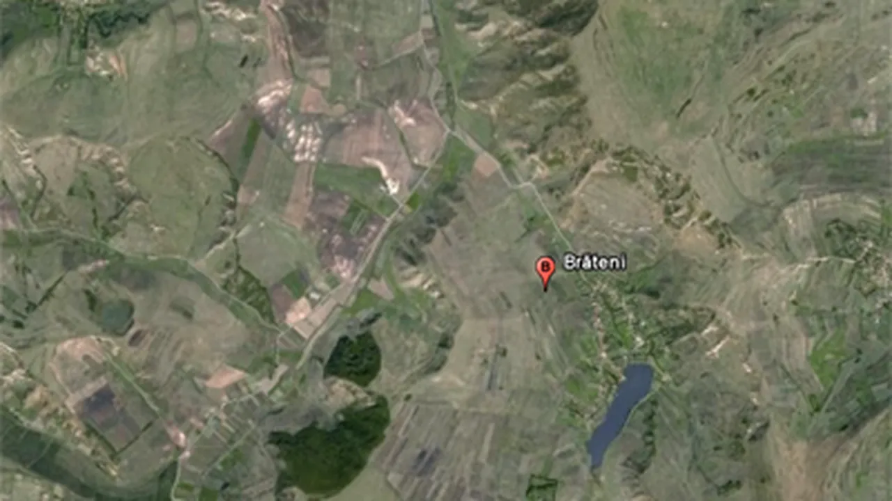 Un avion de mici dimensiuni s-a prăbuşit într-un lac din Bistriţa-Năsăud