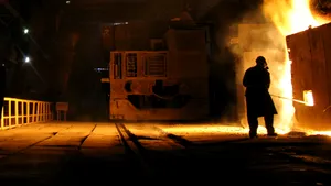 Preşedintele Traian Băsescu a ajuns la ArcelorMittal Galaţi