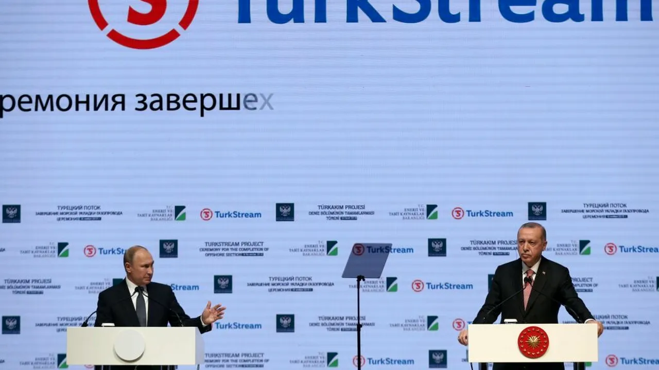 Conducta de gaz TurkStream încetinește decuplarea Europei de la gazul rusesc