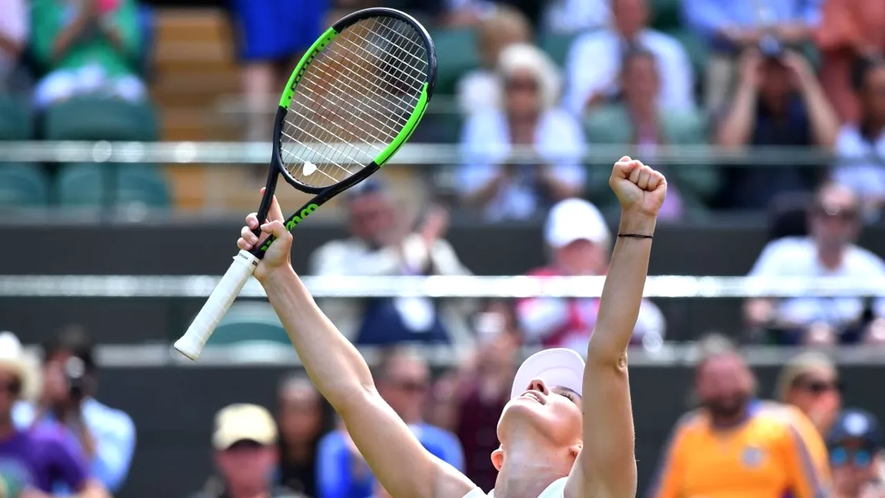 Debut VICTORIOS la Wimbledon 2019: Simona Halep s-a calificat în turul 2/ Viitoarea adversară a fostului lider mondial va fi Mihaela Buzărnescu | VIDEO