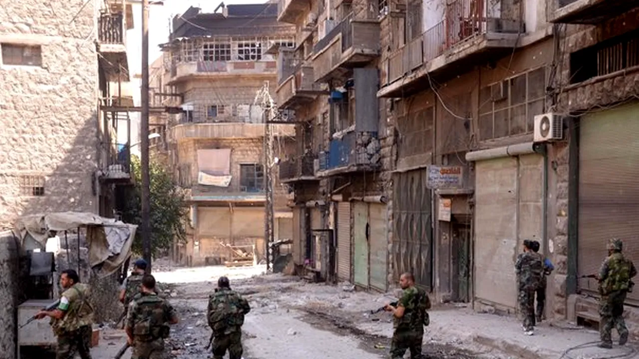 Lupte fără precedent în Siria: Bătălie decisivă în oraşul Alep - GALERIE FOTO, VIDEO