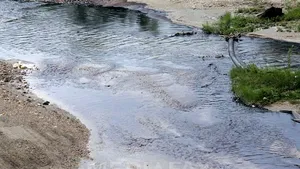 Argeş: Trei tone de păcurină s-au scurs în canalizarea din Câmpulung Muscel şi în râul Târgului. Unda de poluare se întinde pe 20 de kilometri