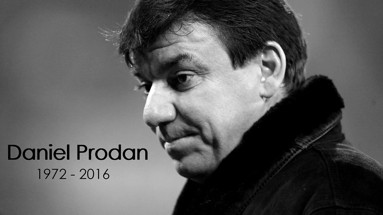 Daniel Prodan a murit, la doar 44 de ani, în urma unui infarct/ Gheorghe Popescu: Chiar înainte de momentul în care s-a stins îmi trimitea mesaje - FOTO