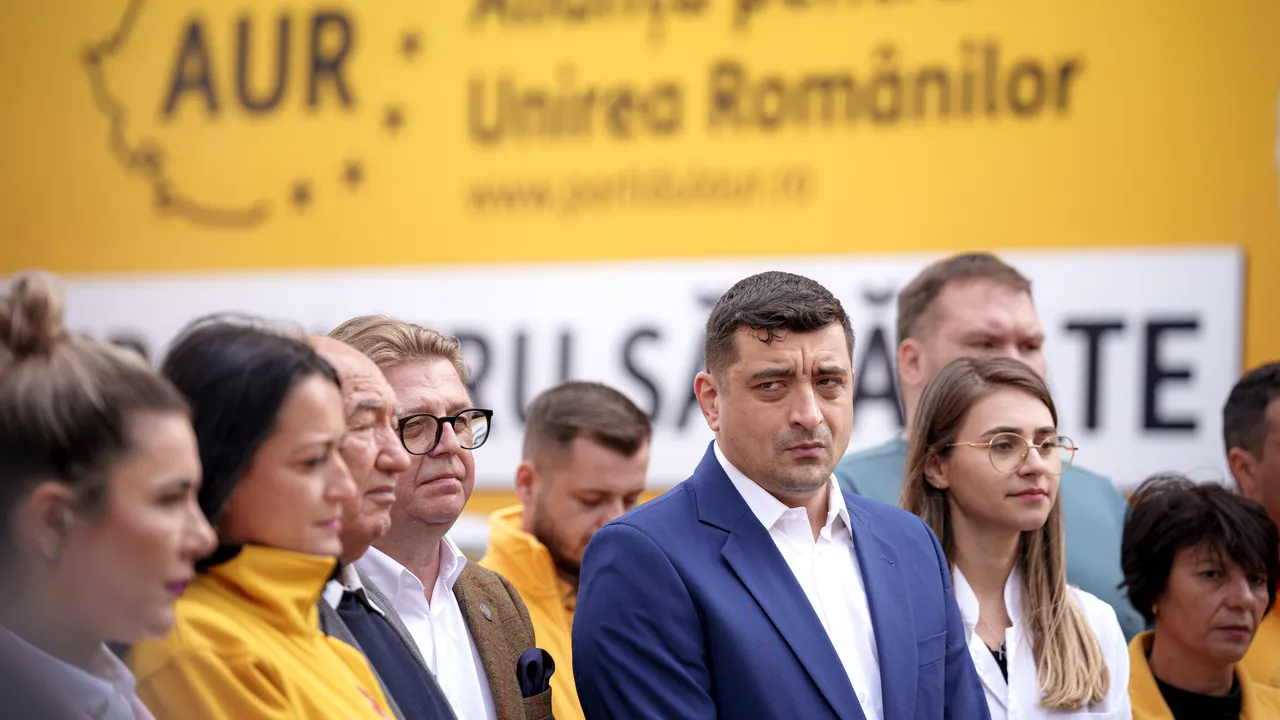 George Simion: Apeluri telefonice false date în toată ţara ca să descurajeze votanţii AUR