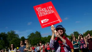 Mii de persoane au manifestat la Londra împotriva foametei în lume