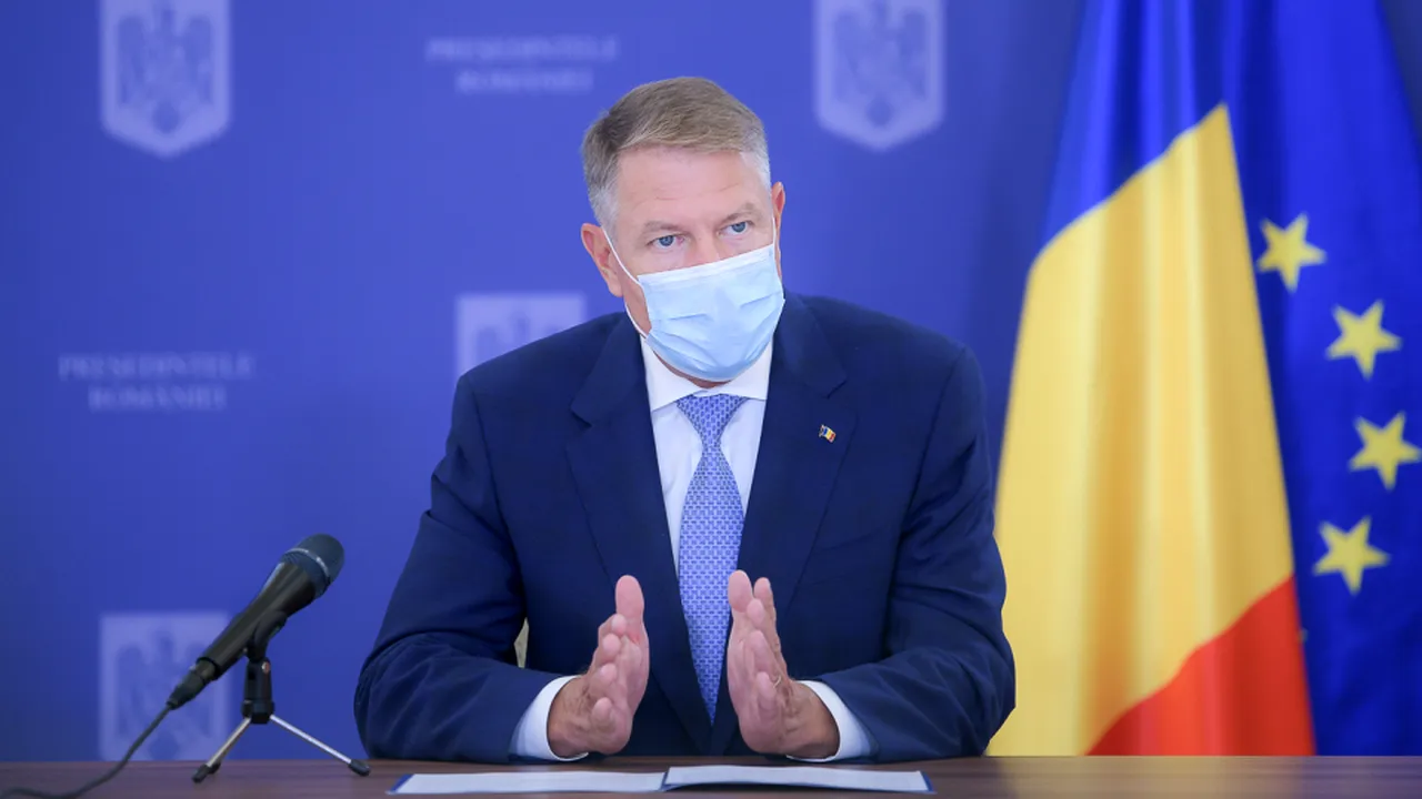  Iohannis, declaraţii de presă la Cotroceni, după datele contradictorii privind rata de incidenţă din Capitală: ”Este ciudat că două instituţii guvernamentale  dau date diferite”