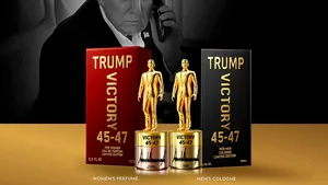 Trump lansează noul său parfum, „Victory 45-47”