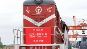 Primul tren pe ruta China-România a plecat din Wuhan