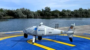 Sistemul de supraveghere a frontierei la Marea Neargă cu drone de tip elicopter a fost reactivat
