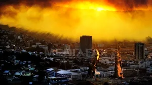 INCENDIU IMENS în Chile: Cel puţin 16 morţi şi peste 10.000 de persoane evacuate - FOTO