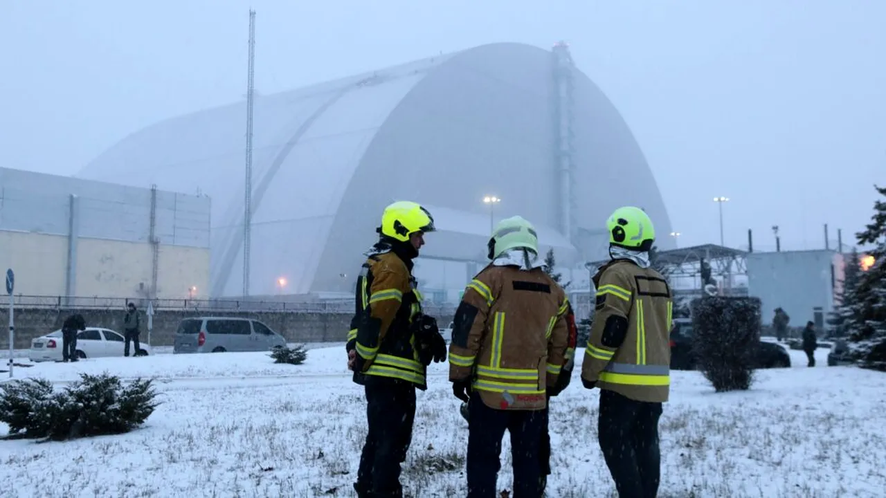 Centrala de la Cernobîl reia alimentarea cu energie electrică după o pană temporară cauzată de un atac rusesc