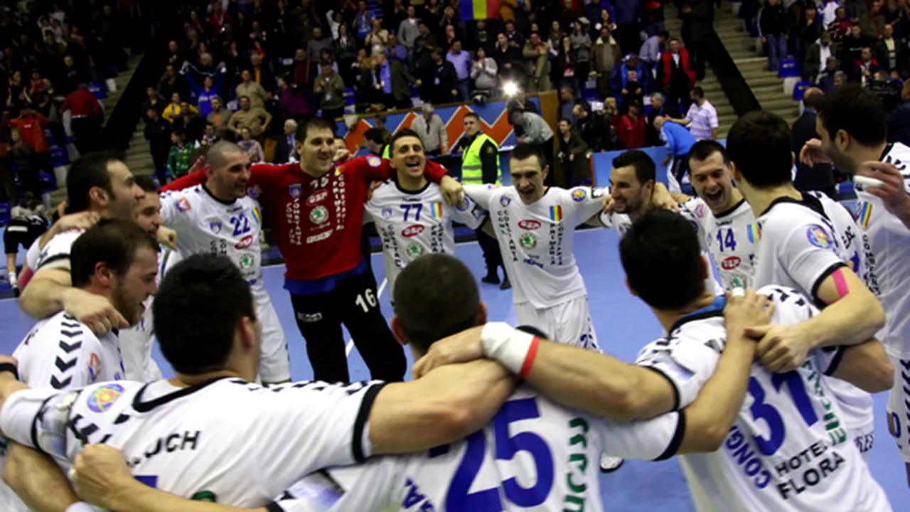 Partida HCM Constanţa-MKB Veszprem se va juca cu casa închisă