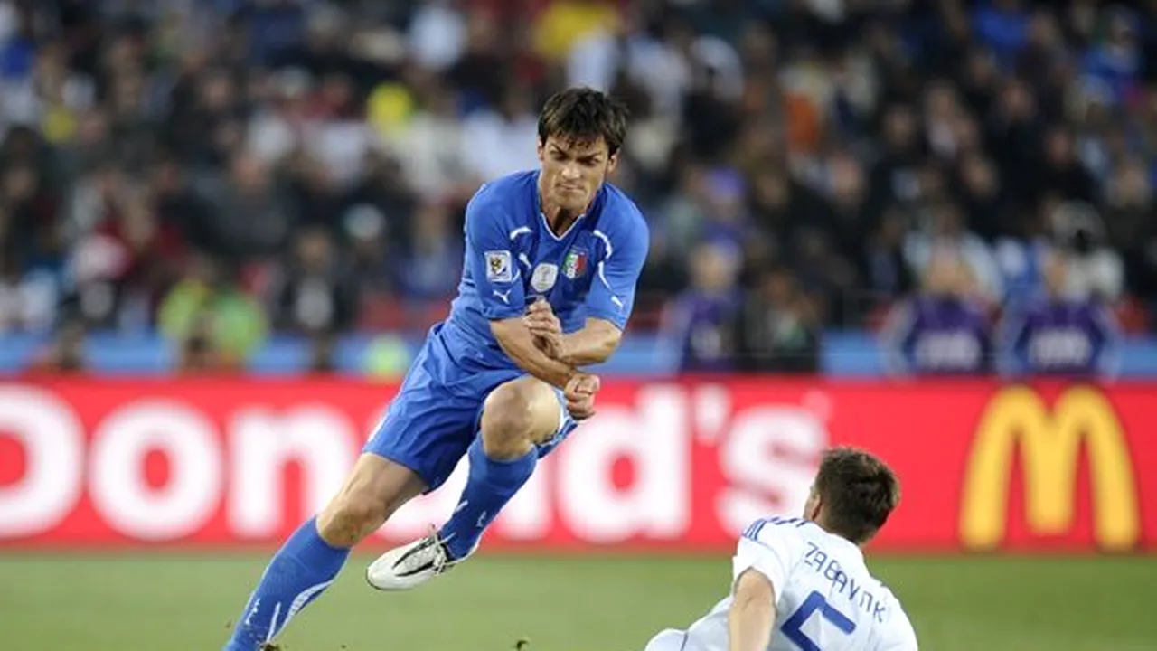 Slovacia - Italia, scor 3-2, în ultima etapă a grupei F de la CM-2010
