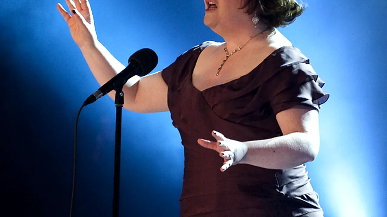 Susan Boyle ar putea cânta pentru papa Benedict al XVI-lea