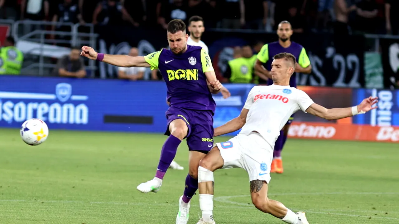 FCSB - CFR Cluj. Roș-albaștrii câștigă Supercupa României
