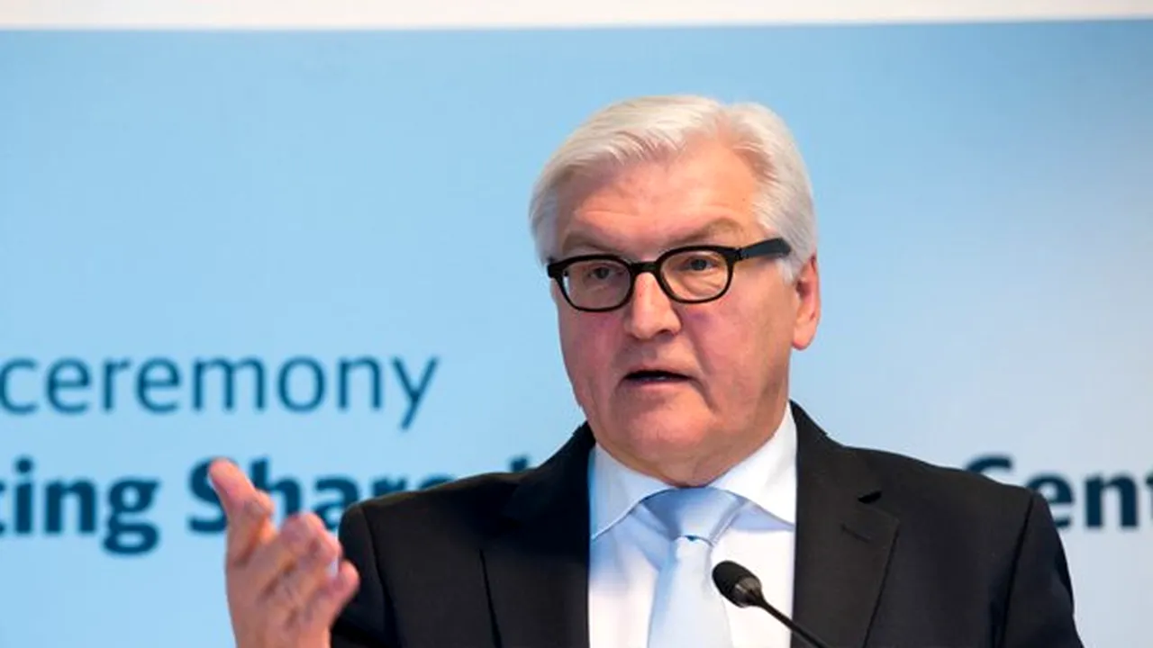 Steinmeier şi-a exprimat speranţa că G7 va redeveni într-o zi G8 prin reacceptarea Rusiei