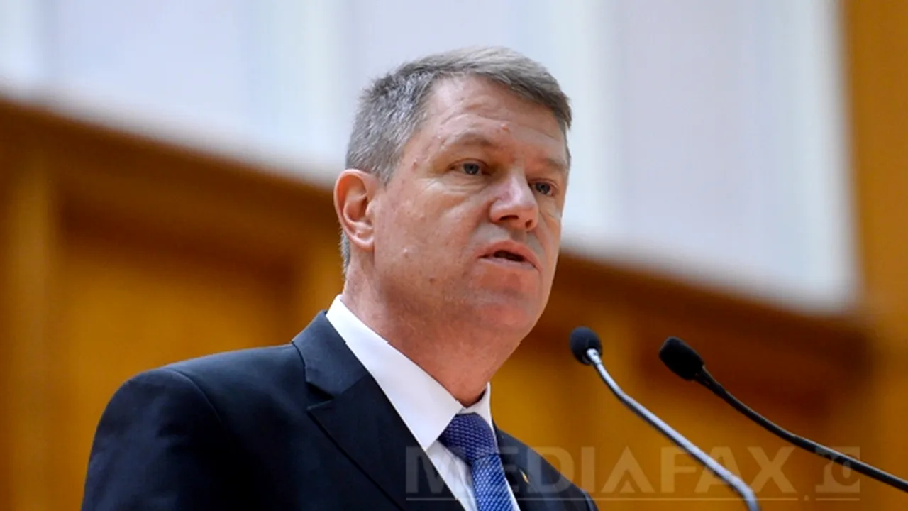 Iohannis: Am convenit în consultări un calendar pentru un pachet de legi, mă aştept să fie respectat