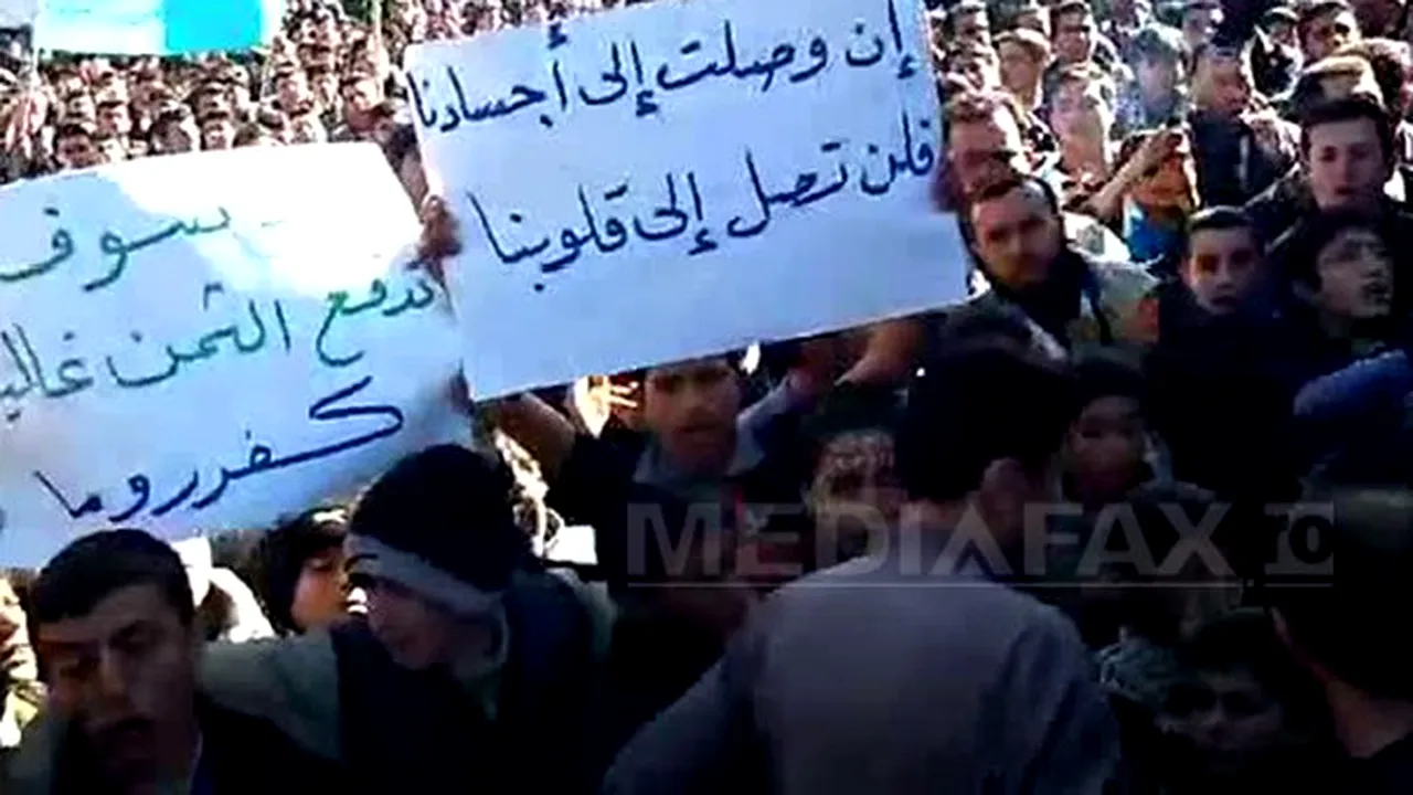 Protestele continuă în Siria: Zeci de mii de oameni au manifestat împotriva lui Bashar al-Assad 