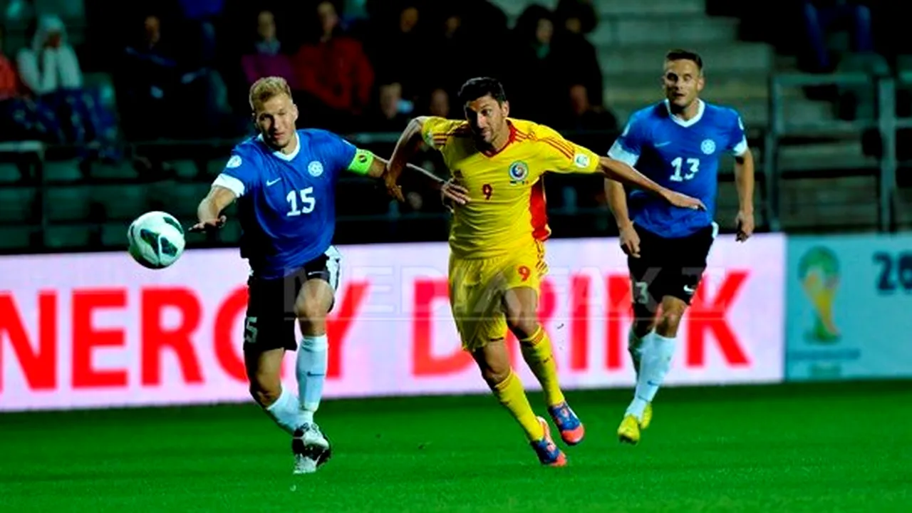 PRELIMINARIILE CM-2014: ROMÂNIA a debutat cu o VICTORIE, scor 2-0 cu ESTONIA