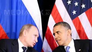 Vladimir Putin şi Barack Obama au discutat telefonic despre dezvoltarea relaţiilor bilaterale