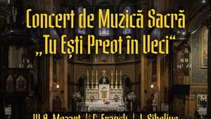 Concert de muzică sacră – „TU EŞTI PREOT ÎN VECI”
